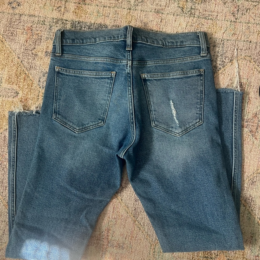 GAP High Rise Slim Straight Jeans